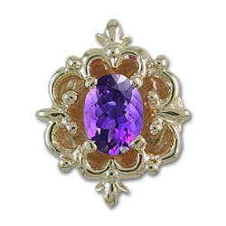 rk718 Amethyst Bracelet Slide 